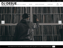 Tablet Screenshot of djdesue.com